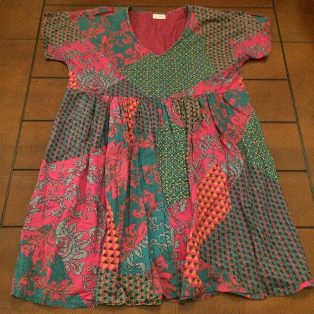 World Market boho dress multicolor l/xl